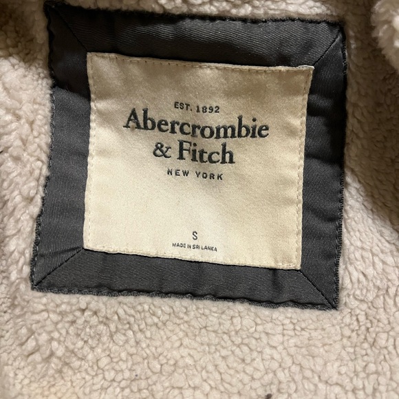 Abercrombie & Fitch Navy Lined Jacket - Picture 3 of 3